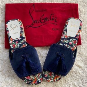 Christian Louboutin Pacha Flat Espadrille Sandal